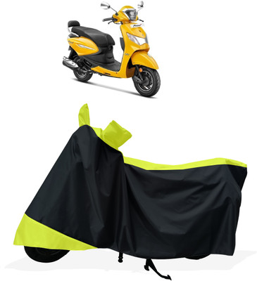 Tricway Two Wheeler Cover for Hero(MotoCorp Pleasure Plus, Yellow)