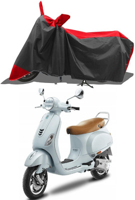 SPECTUS Two Wheeler Cover for Vespa(SXL 150 BS6, Red)