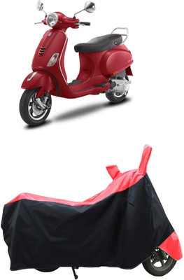 Coxtor Waterproof Two Wheeler Cover for Vespa(Vespa VXL, Red)