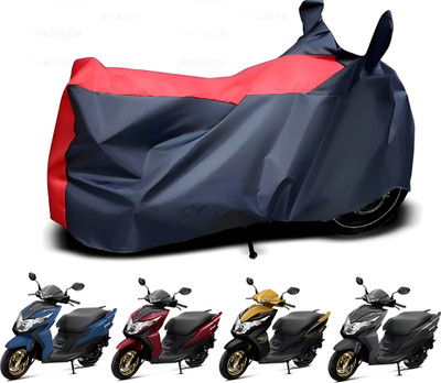 smwzxyu Waterproof Two Wheeler Cover for Honda(Dio, Red, Blue)