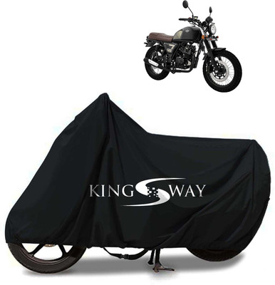 Kingsway Waterproof Two Wheeler Cover for Keeway(SR 125, Black)