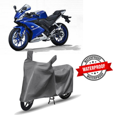 APNEK Two Wheeler Cover for Yamaha(YZF R15 V3.0, Grey)