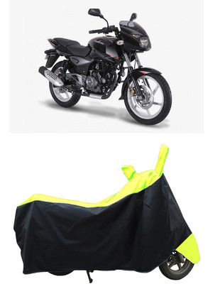 Coxtor Waterproof Two Wheeler Cover for Bajaj(Pulsar 180 BS6, Yellow)