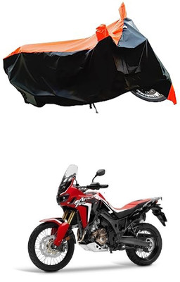 VESMEI Two Wheeler Cover for Honda(CRF1000L Africa Twin, Orange)