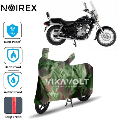 NOIREX Waterproof Two Wheeler Cover for Bajaj(Avenger 220 Cruise, Green)