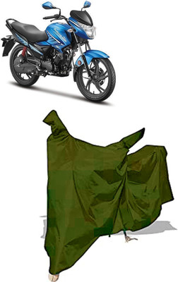 Amexride Two Wheeler Cover for Hero(Glamour FI, Maroon)