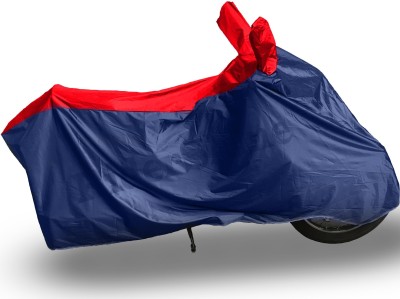 RiderShine Two Wheeler Cover for Honda(CB Shine, Blue, Red)