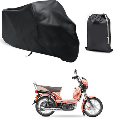 PAGORA Waterproof Two Wheeler Cover for TVS(XL 100, Black)