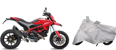 Bellazanto Two Wheeler Cover for Ducati(Hyperstrada, Silver)