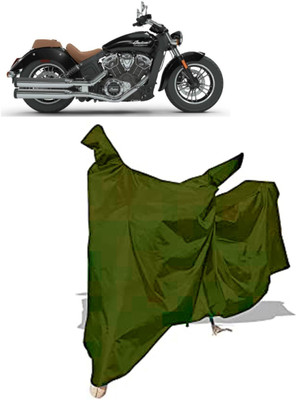 Amexride Two Wheeler Cover for Indian(Scout, Maroon)