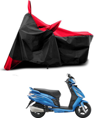 KEDIT Two Wheeler Cover for Universal For Bike(Maestro Edge, Red, Black)