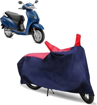 Lakshmina Enterprises Waterproof Two Wheeler Cover for Honda(Activa 5G, Red, Blue)