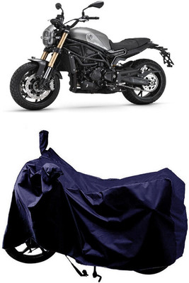 SUGASHRI Waterproof Two Wheeler Cover for Benelli(Leoncino 800, Blue)