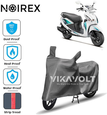 NOIREX Two Wheeler Cover for Hero(Pleasure, Grey)