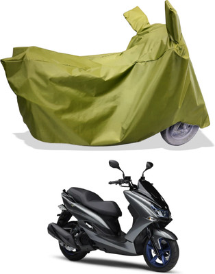 Amexride Two Wheeler Cover for Yamaha(Majesty S 155 maxi BS6, Maroon)