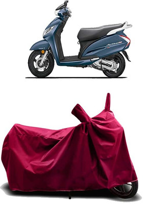 KEDIT Two Wheeler Cover for Honda(Activa 125, Maroon)