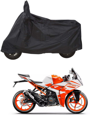 CODOKI Waterproof Two Wheeler Cover for KTM(RC 125 BS6, Black)