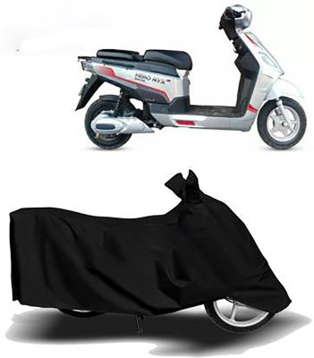 SK AUTO Waterproof Two Wheeler Cover for Hero Electric(Electric NYX e5, Black)