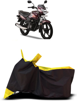 VESMEI Two Wheeler Cover for TVS(Sport ES BS6, Yellow)