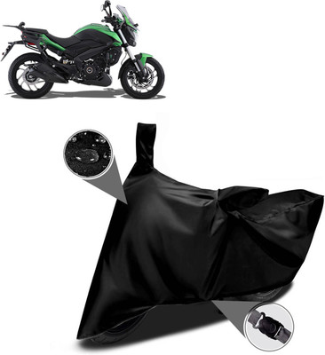 GOSHIV-car and bike accessories Two Wheeler Cover for Bajaj(Dominar 400 BS6, Black)