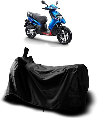 AASHTIK MART Two Wheeler Cover for Aprilia(SR 125, Black)