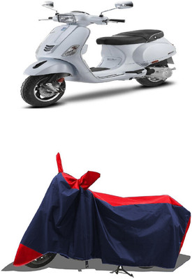 SUGASHRI Waterproof Two Wheeler Cover for Vespa(SXL 150 BS6, Red, Blue)