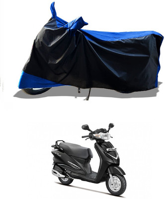 AESTRYD Two Wheeler Cover for Hero(Duet VX 110CC BS6, Blue)