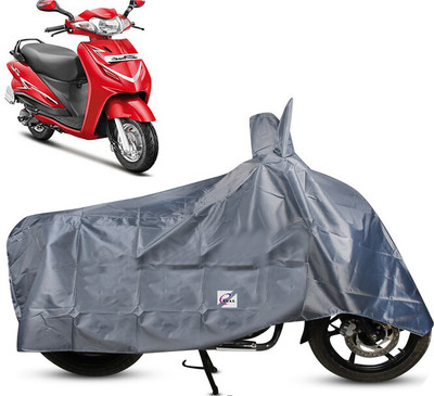 EGAL Waterproof Two Wheeler Cover for Hero(Duet VX 110CC, Grey)
