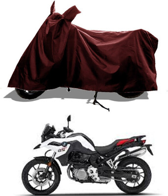 GROFATIK Two Wheeler Cover for BMW(F 750 GS, Maroon)