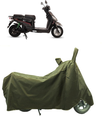 Coxtor Waterproof Two Wheeler Cover for Hero(Electric NYX HX, Green)