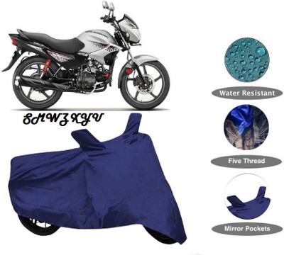 smwzxyu Waterproof Two Wheeler Cover for Hero(Blue)