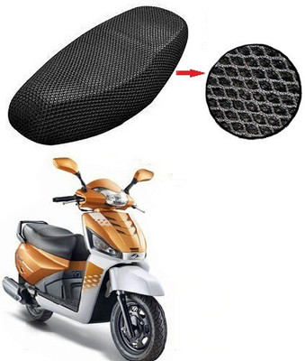 ABSONE New-BLSM-MESH-CVR-A120 Single Bike Seat Cover For Mahindra Gusto