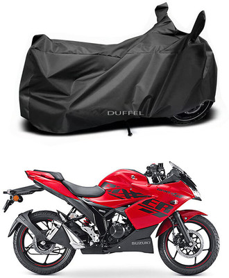 Duffel Two Wheeler Cover for Suzuki(Black)