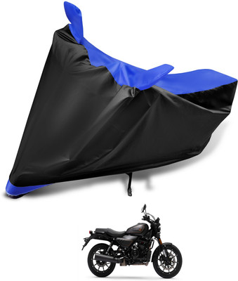 Euro Care Waterproof Two Wheeler Cover for Harley Davidson(Blue)