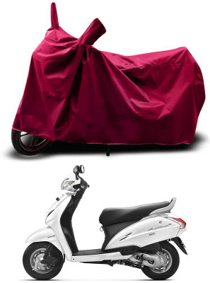 KEDIT Two Wheeler Cover for Honda(Activa 4G, Maroon)