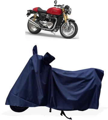 Tricway Two Wheeler Cover for Triumph(Thruxton 1200 R, Blue)