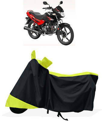 Tricway Two Wheeler Cover for Hero(Glamour Programmed FI BS6, Yellow)