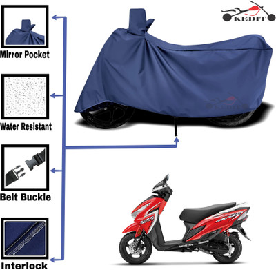 KEDIT Two Wheeler Cover for Universal For Bike(Blue)