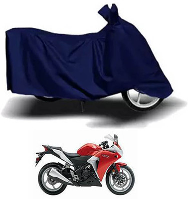 RONISH Waterproof Two Wheeler Cover for Honda(CBR 250R, Blue)