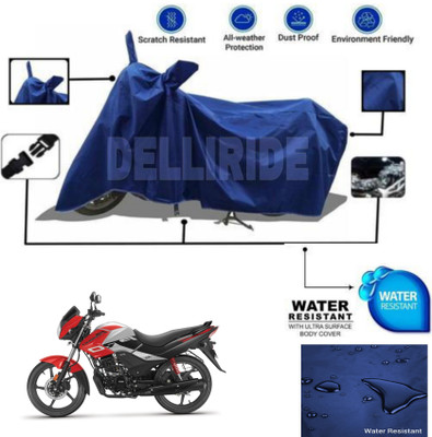 TPNYKR Waterproof Two Wheeler Cover for Hero(Pleasure+ 110, Blue)