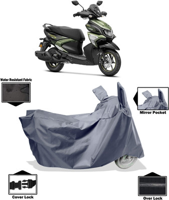 Amexride Two Wheeler Cover for Yamaha(Ray-ZR 125FI, Grey)