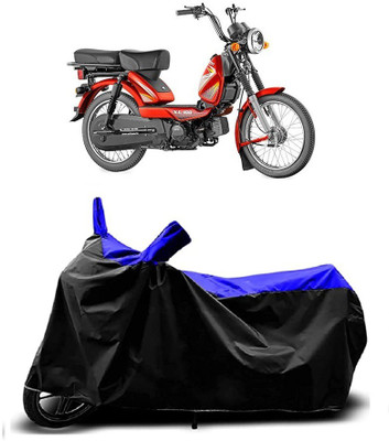 Mdstar Waterproof Two Wheeler Cover for TVS(Heavy Duty, Blue)