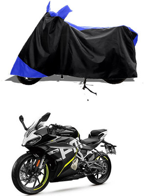 GROFATIK Two Wheeler Cover for CFMoto(250SR, Blue)
