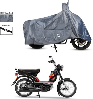 EGAL Waterproof Two Wheeler Cover for TVS(XL 100 Comfort, Grey)
