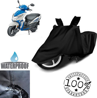 Autoinnovation Waterproof Two Wheeler Cover for Honda(Dio, Black)