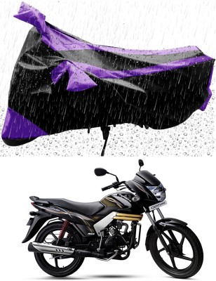 Ascension Two Wheeler Cover for Mahindra(Centuro, Purple, Black)