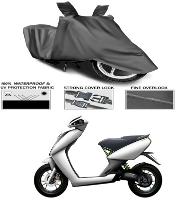 AUTOGARH Two Wheeler Cover for Ather(450 X, Grey)