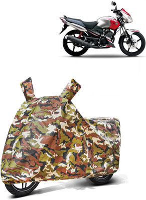 AutoRetail Two Wheeler Cover for Yamaha(Gladiator, Multicolor)