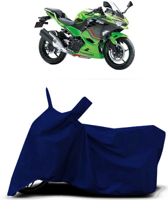 VESMEI Two Wheeler Cover for Kawasaki(Ninja 400, Blue)