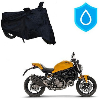 DeepShakshi AUTOMOTIVE Waterproof Two Wheeler Cover for Ducati(Monster 821, Black)